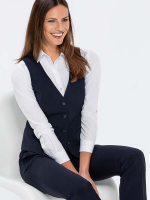 Damen Weste Dunkelblau